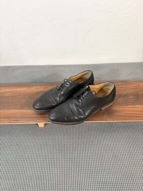 Florsheim Men's Black Leather Cap Toe Oxford Dress Shoes - Size 10.5 D